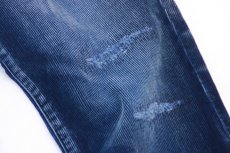 画像5: INDIGO CORDUROY PANTS 【DAMAGE＆LIPAIR】 (5)