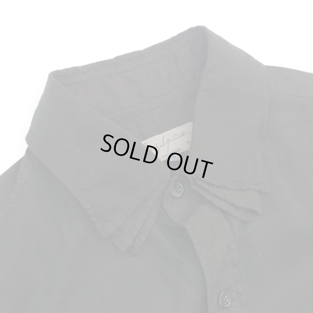 画像2: Yohji Yamamoto Collar Overlap Shirts (2)
