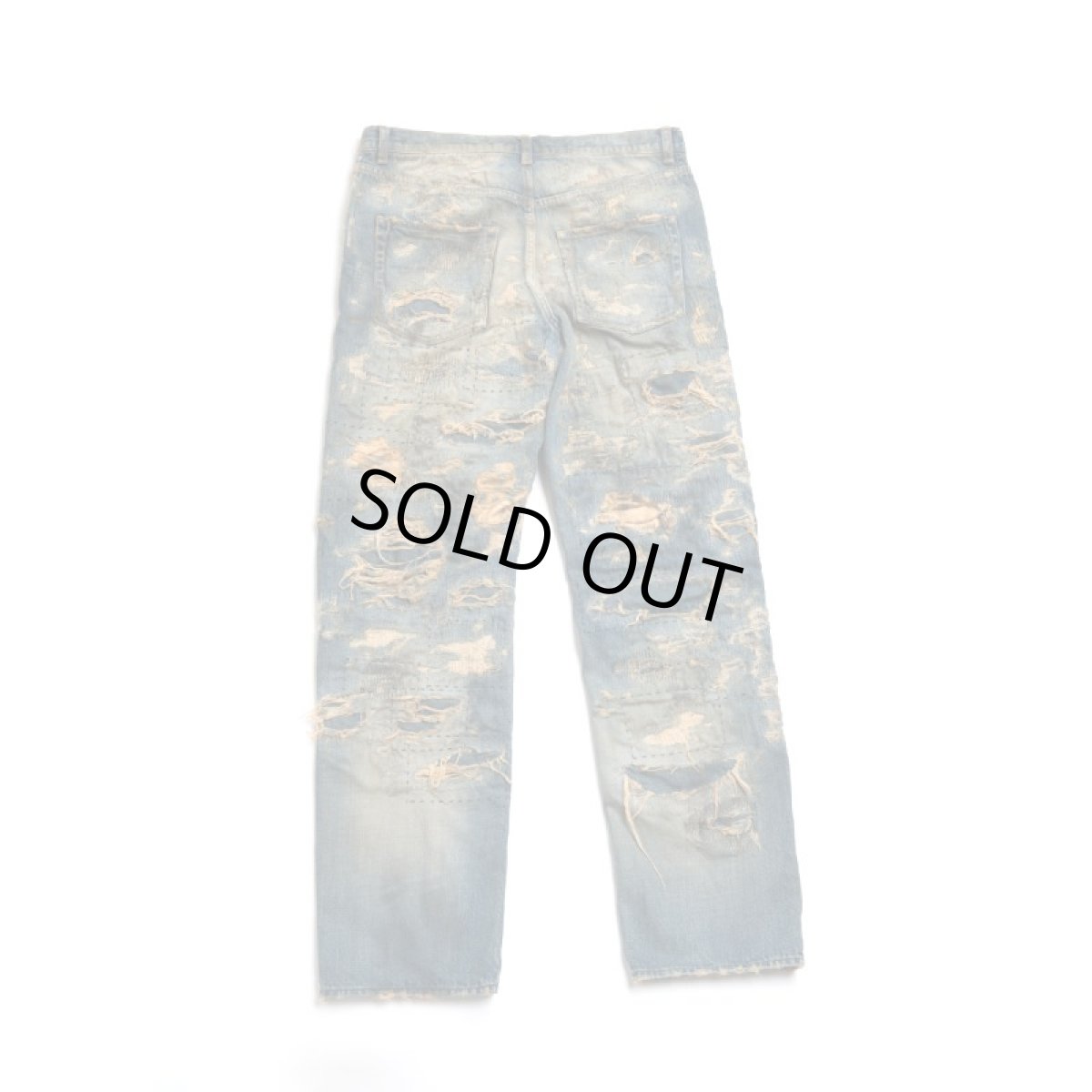 画像5: VARDE77 SPECIAL DAMAGE&REPAIR DENIM PANTS (5)