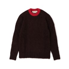 画像1: M A R N I 18AW CREW NECK KNIT  BROWN (1)