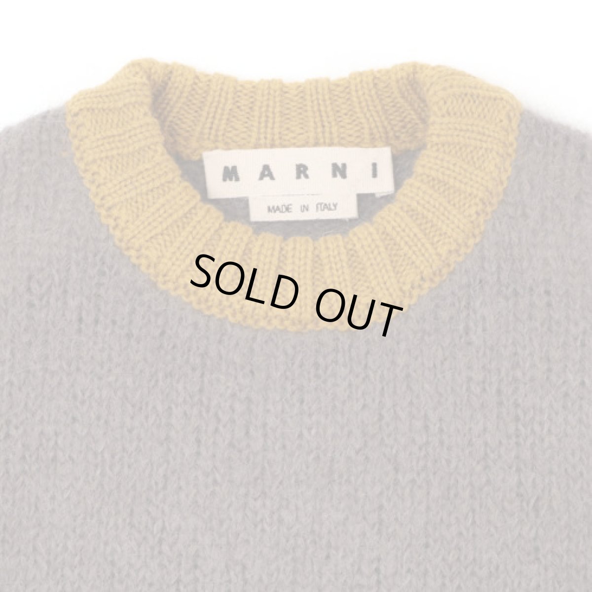 画像2: M A R N I 18AW CREW NECK KNIT GRAY (2)