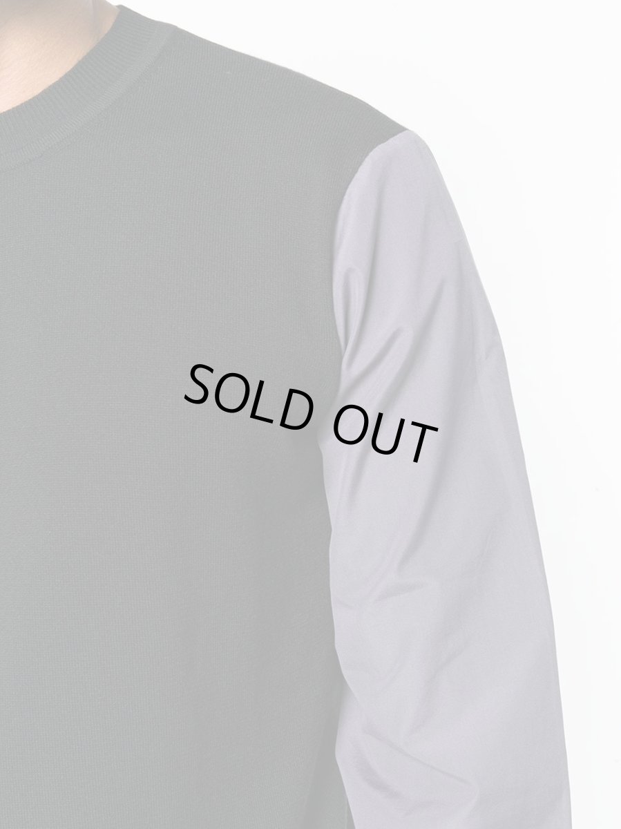 画像4: M A R N I 18AW CONTRAST SLEEVE SWEATER BLACK (4)