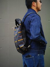 画像6: M A R N I PORTER 2WAY BAG NAVY (6)