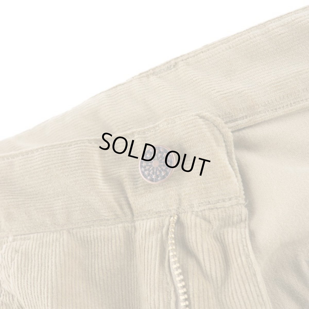 画像6: VINTAGE STRETCH CORDUROY PANTS BEIGE (6)