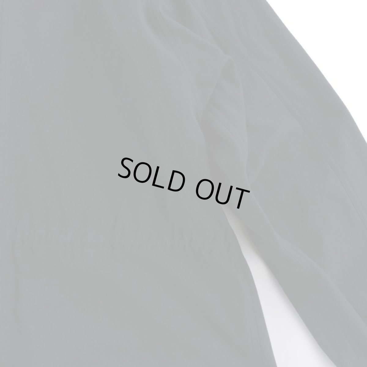 画像7: 62' US ARMY VESICANT GAS PROTECTIVE COAT〈SOLID〉 BLACK (7)