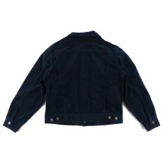 画像6: VINTAGE STRETCH CORDUROY JACKET NAVY (6)