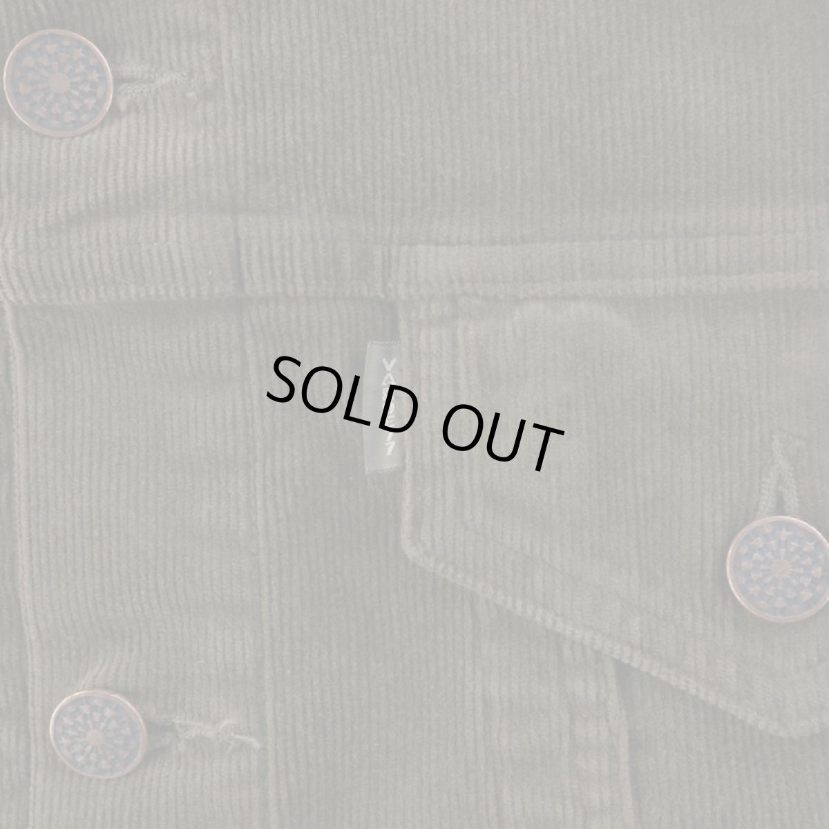 画像5: VINTAGE STRETCH CORDUROY JACKET BROWN (5)