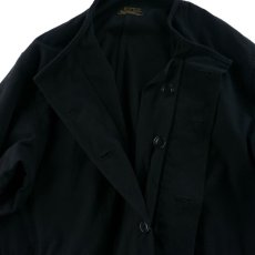 画像3: 62' US ARMY VESICANT GAS PROTECTIVE COAT〈SOLID〉 BLACK (3)