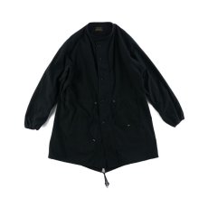画像1: 62' US ARMY VESICANT GAS PROTECTIVE COAT〈SOLID〉 BLACK (1)