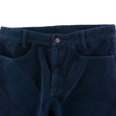画像2: VINTAGE STRETCH CORDUROY PANTS NAVY (2)
