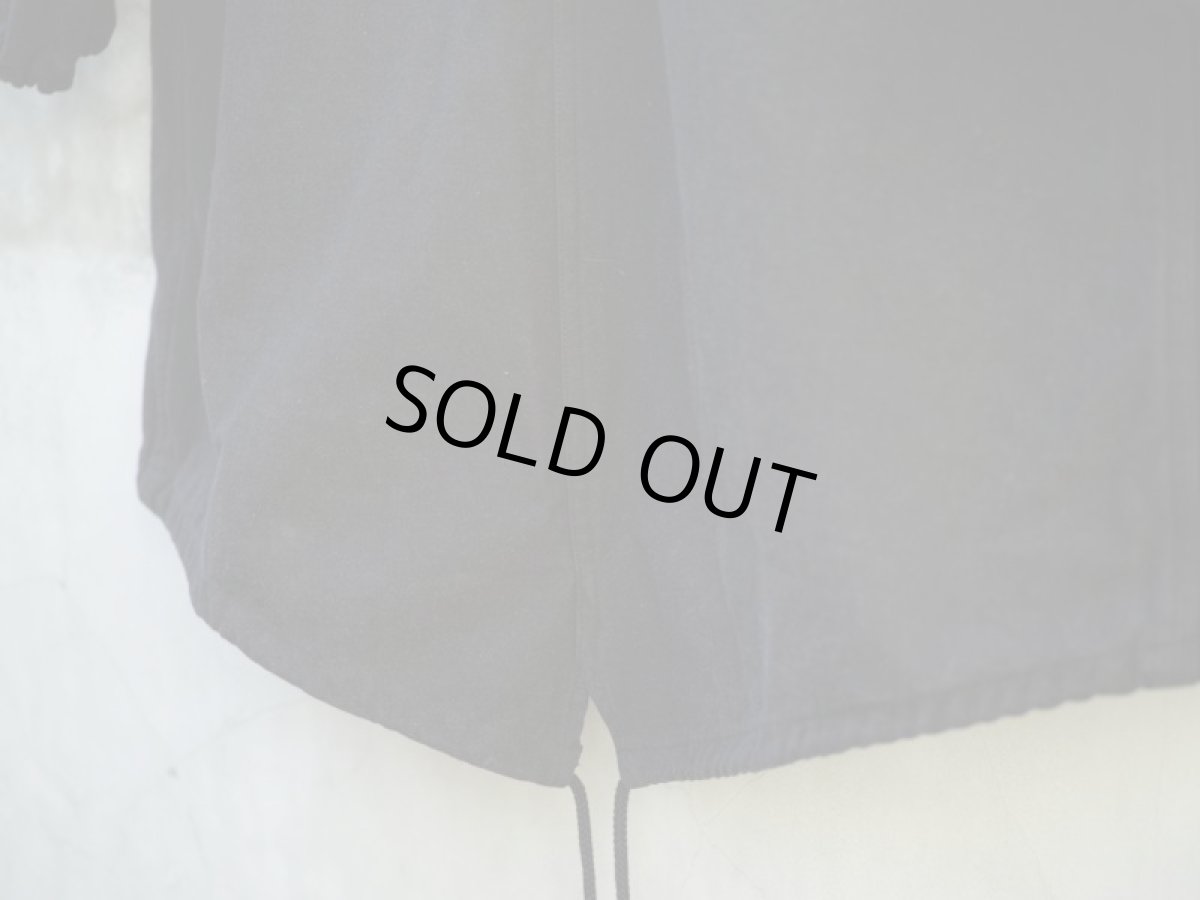 画像19: 62' US ARMY VESICANT GAS PROTECTIVE COAT〈SOLID〉 BLACK (19)