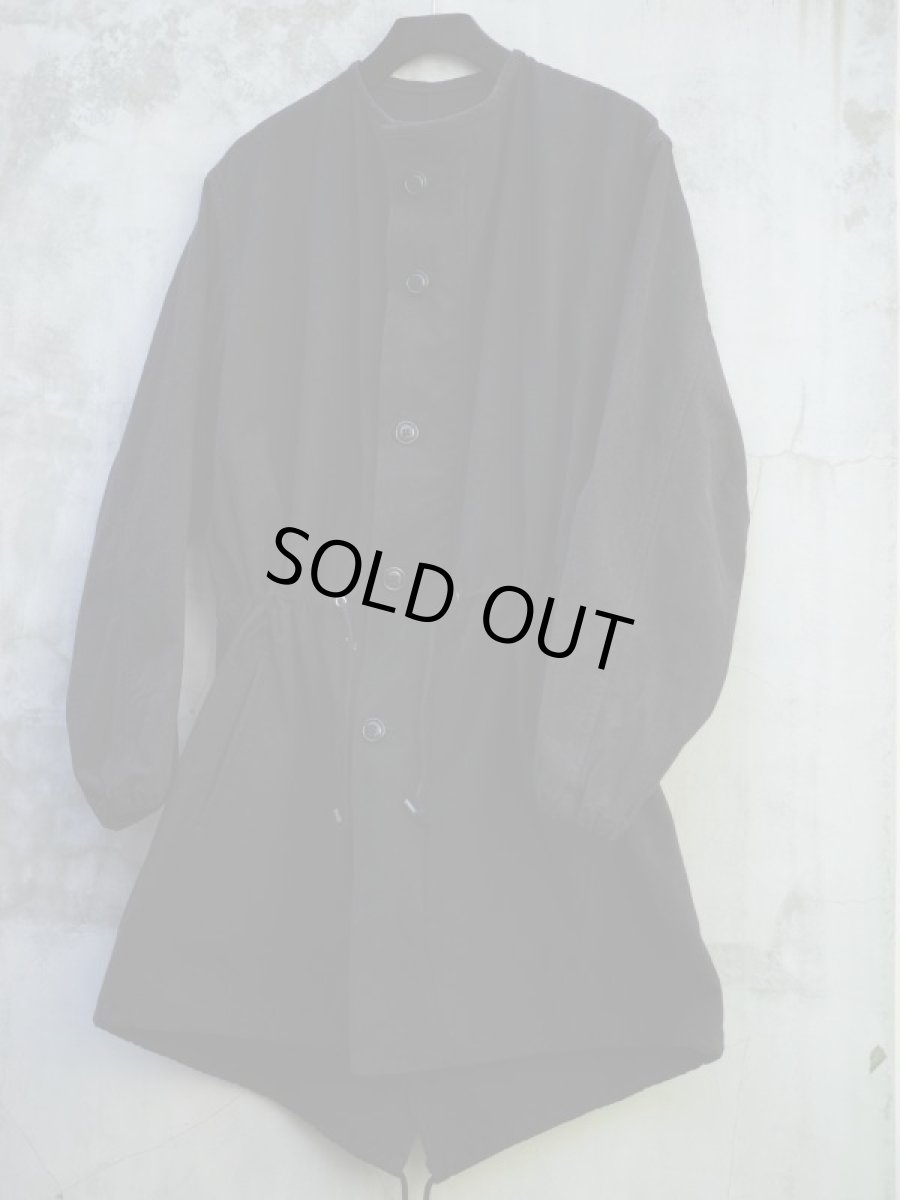 画像10: 62' US ARMY VESICANT GAS PROTECTIVE COAT〈SOLID〉 BLACK (10)