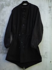 画像10: 62' US ARMY VESICANT GAS PROTECTIVE COAT〈SOLID〉 BLACK (10)