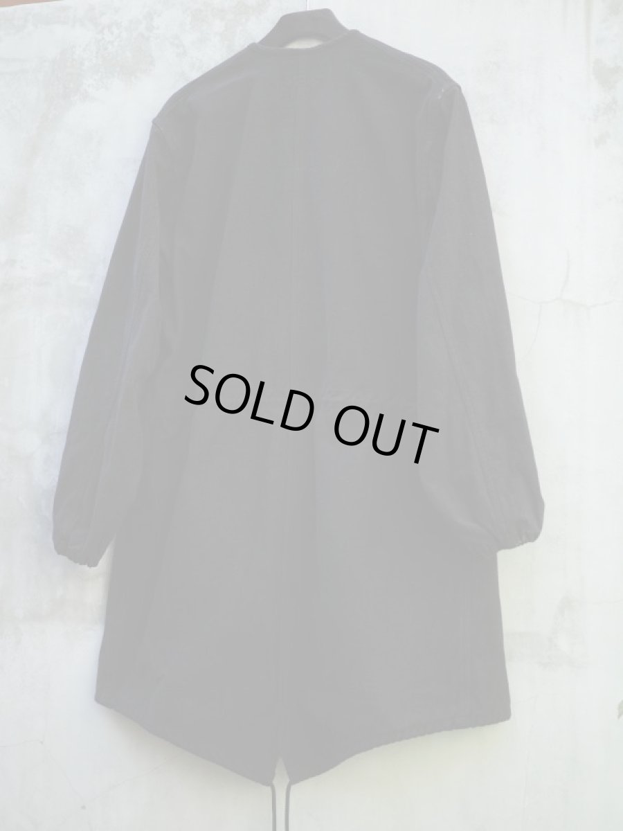 画像11: 62' US ARMY VESICANT GAS PROTECTIVE COAT〈SOLID〉 BLACK (11)