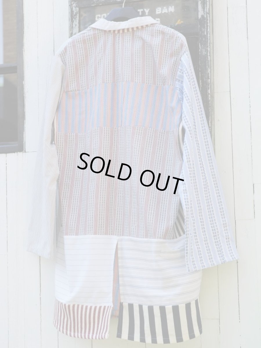 画像12: STRIPE MIX SHIRTS -makeover- TYPE２ (12)