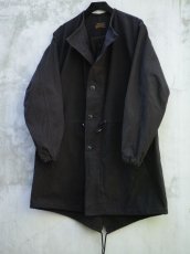 画像9: 62' US ARMY VESICANT GAS PROTECTIVE COAT〈SOLID〉 BLACK (9)