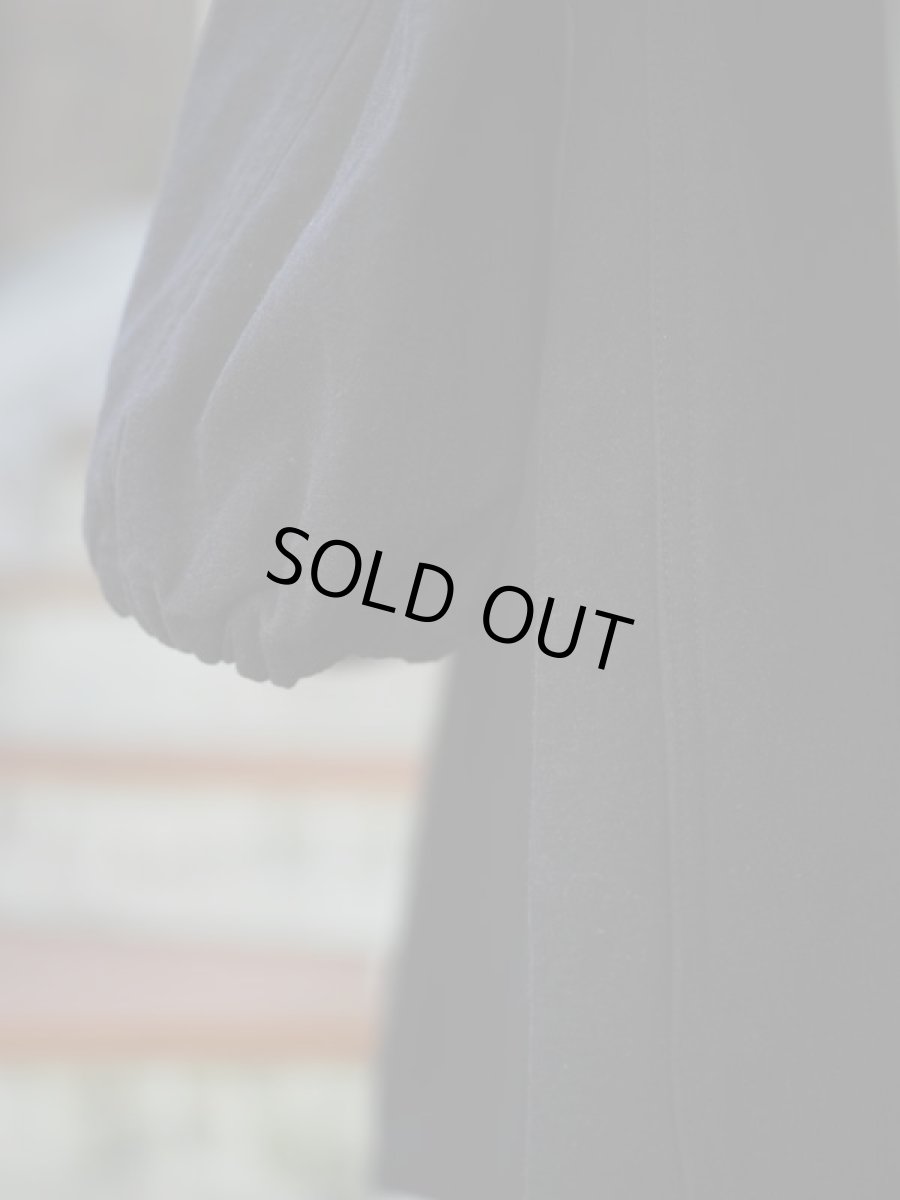 画像18: 62' US ARMY VESICANT GAS PROTECTIVE COAT〈SOLID〉 BLACK (18)