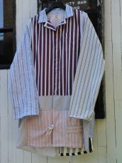 画像2: STRIPE MIX SHIRTS -makeover- TYPE１ (2)