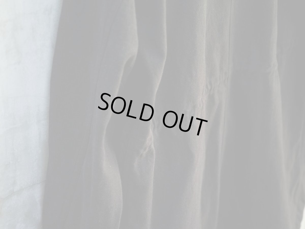 画像17: 62' US ARMY VESICANT GAS PROTECTIVE COAT〈SOLID〉 BLACK (17)