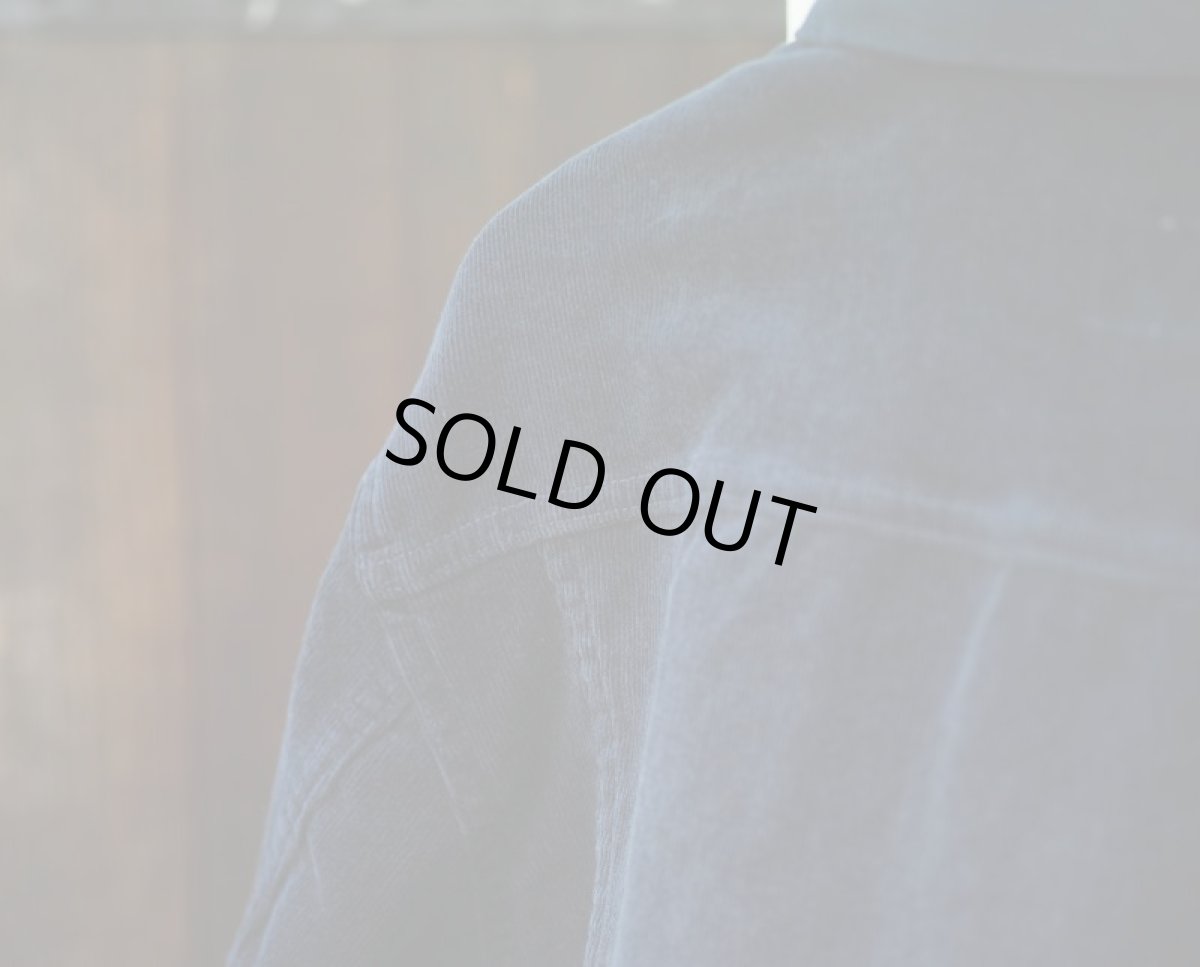 画像10: VINTAGE STRETCH CORDUROY JACKET NAVY (10)