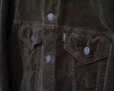 画像10: VINTAGE STRETCH CORDUROY JACKET BROWN (10)