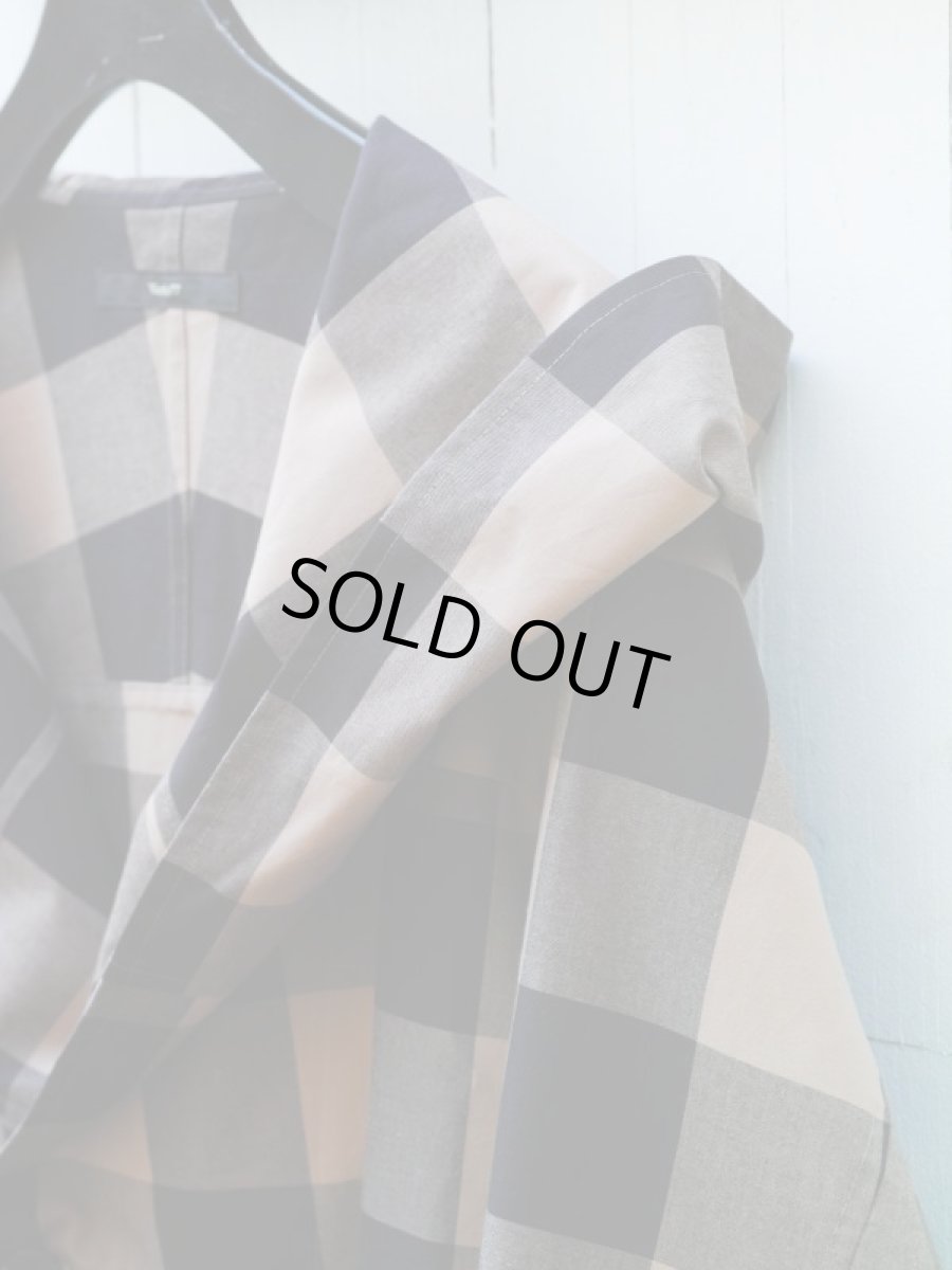 画像8: BLOCK DOUBLE PARKA SHIRTS BEIGE (8)