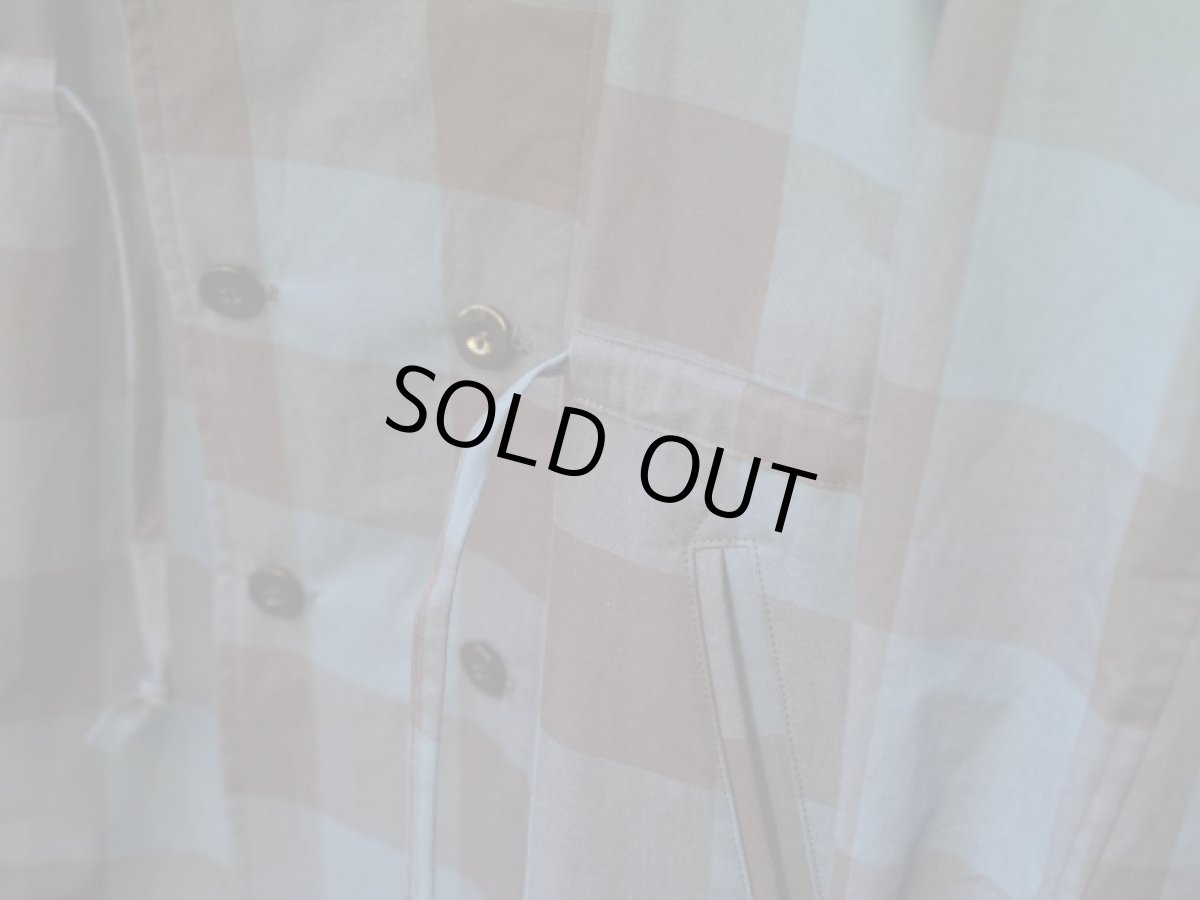 画像13: BLOCK DOUBLE PARKA SHIRTS NAVY (13)