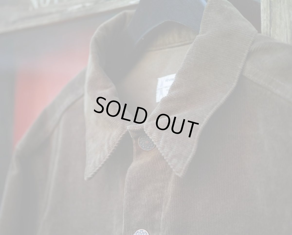 画像9: VINTAGE STRETCH CORDUROY JACKET BROWN (9)