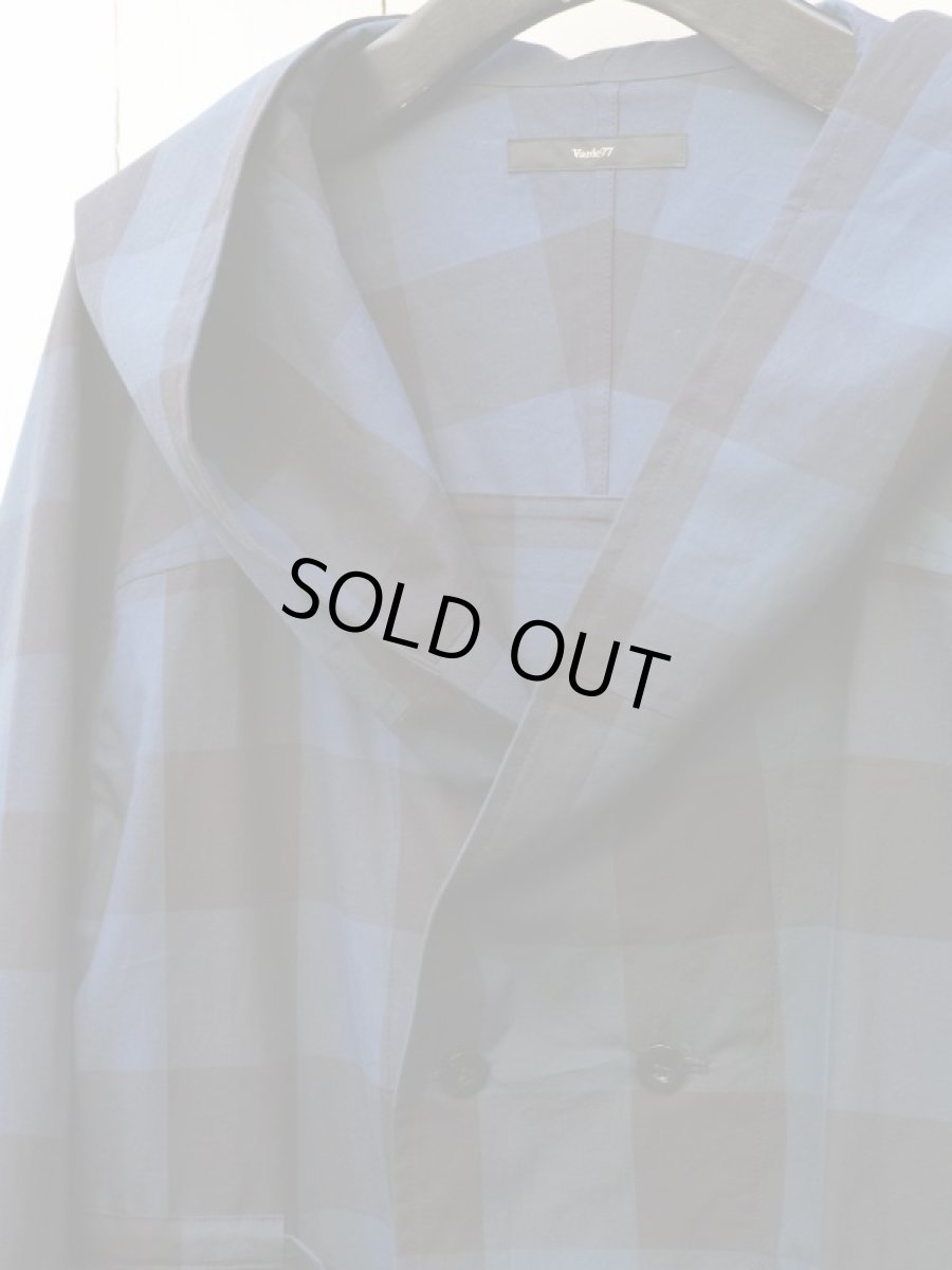 画像11: BLOCK DOUBLE PARKA SHIRTS NAVY (11)