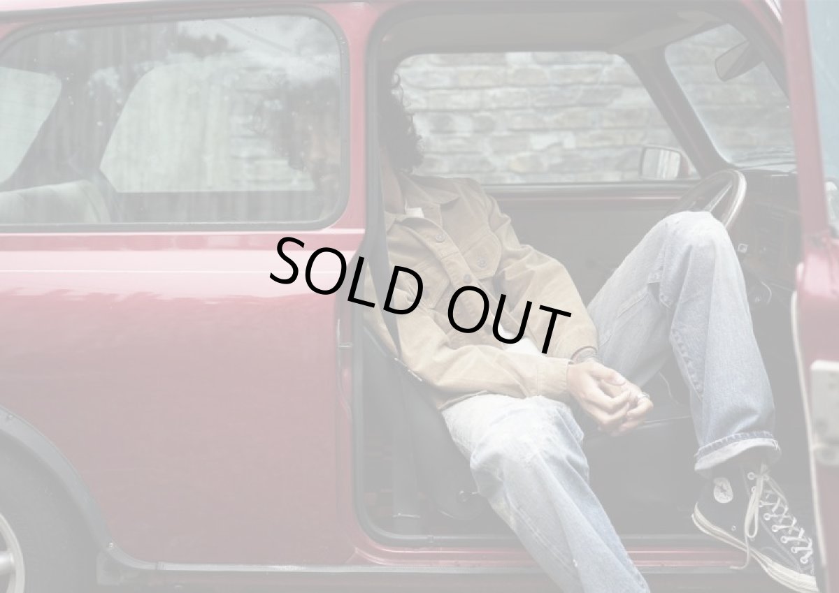 画像7: VINTAGE STRETCH CORDUROY JACKET BEIGE (7)