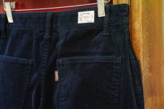 画像13: VINTAGE STRETCH CORDUROY PANTS NAVY (13)