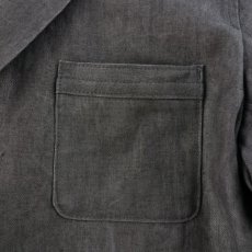 画像5: LINEN SUMIZOME ATELIER COAT GRAY (5)