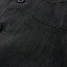 画像6: LINEN SUMIZOME ATELIER COAT CHARCOAL GRAY (6)