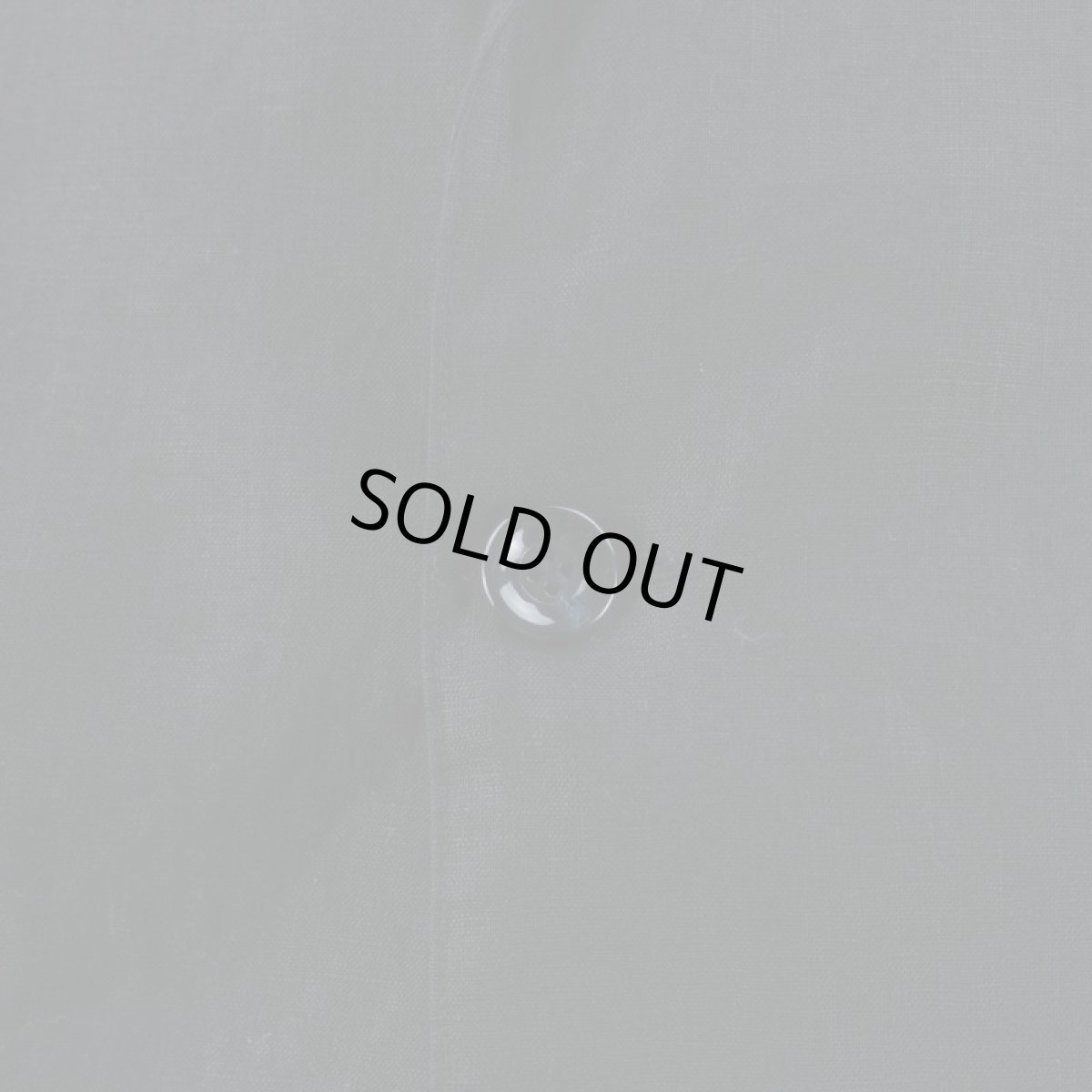 画像5: PURE BLACK LINEN BIG SILHOUETTE JACKET (5)