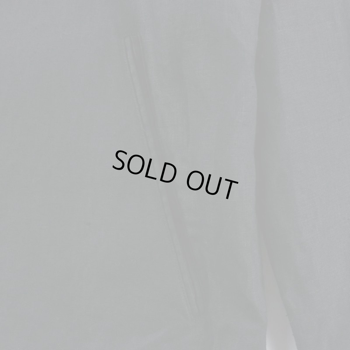 画像6: PURE BLACK LINEN BIG SILHOUETTE JACKET (6)