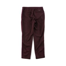 画像2: LINE TRACK PANTS　WINE RED (2)