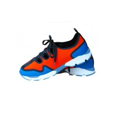 画像1: CUTOUT SNEAKER ORANGE (1)