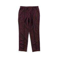 画像1: LINE TRACK PANTS　WINE RED (1)