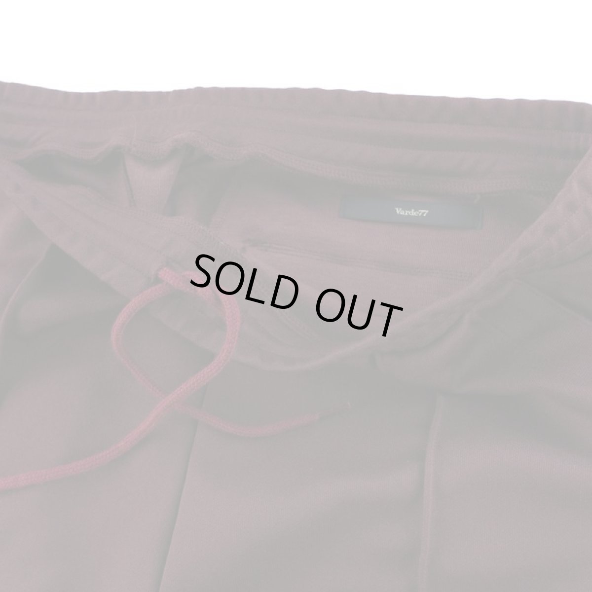 画像7: LINE TRACK PANTS　WINE RED (7)