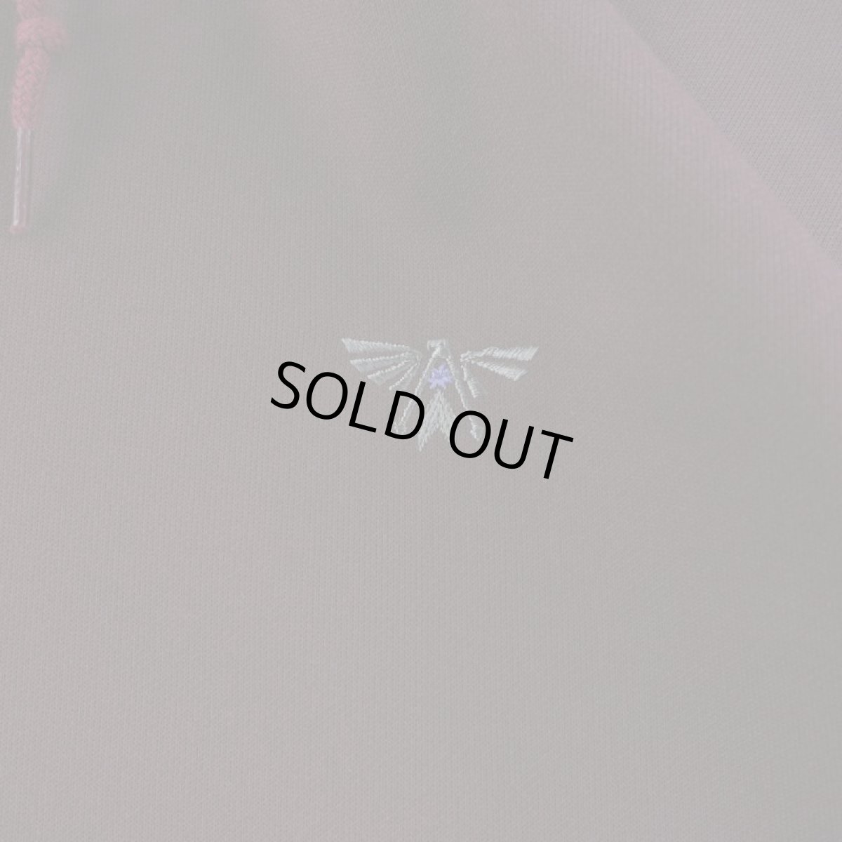 画像4: PULLOVER TRACK PARKA WINE RED (4)