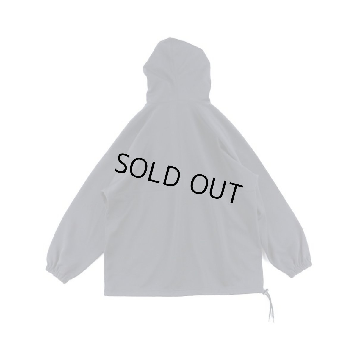 画像2: PULLOVER TRACK PARKA　BLACK (2)