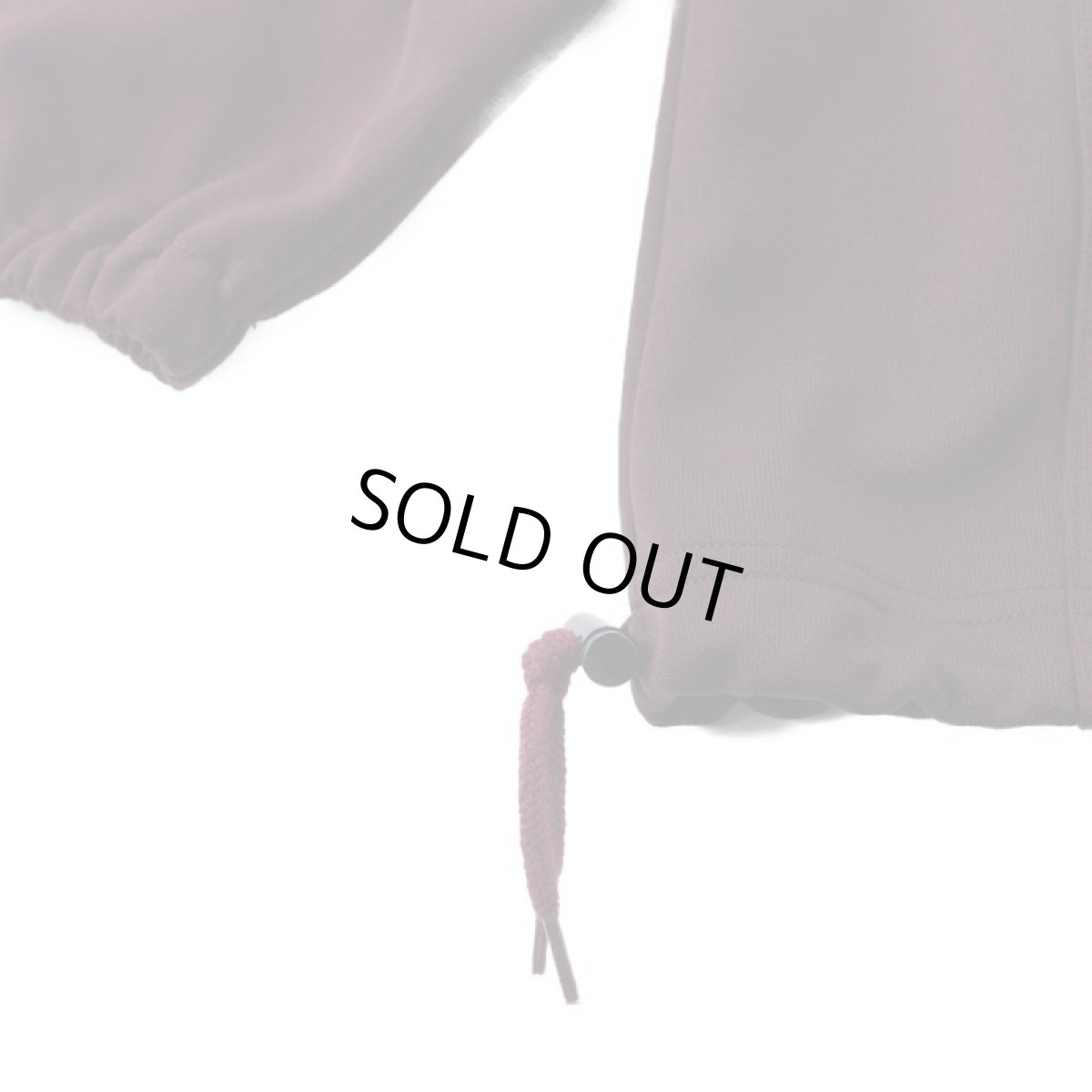 画像8: PULLOVER TRACK PARKA WINE RED (8)