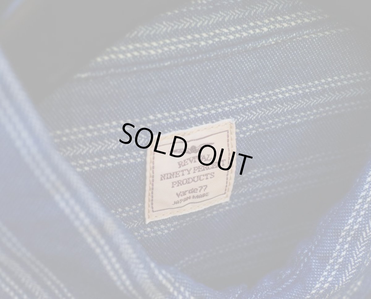 画像18: STRIPE JACQUARD CHAMBRAY PULLOVER SHIRTS (18)