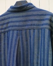 画像16: STRIPE JACQUARD CHAMBRAY PULLOVER SHIRTS (16)