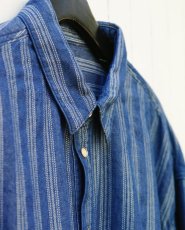 画像11: STRIPE JACQUARD CHAMBRAY PULLOVER SHIRTS (11)