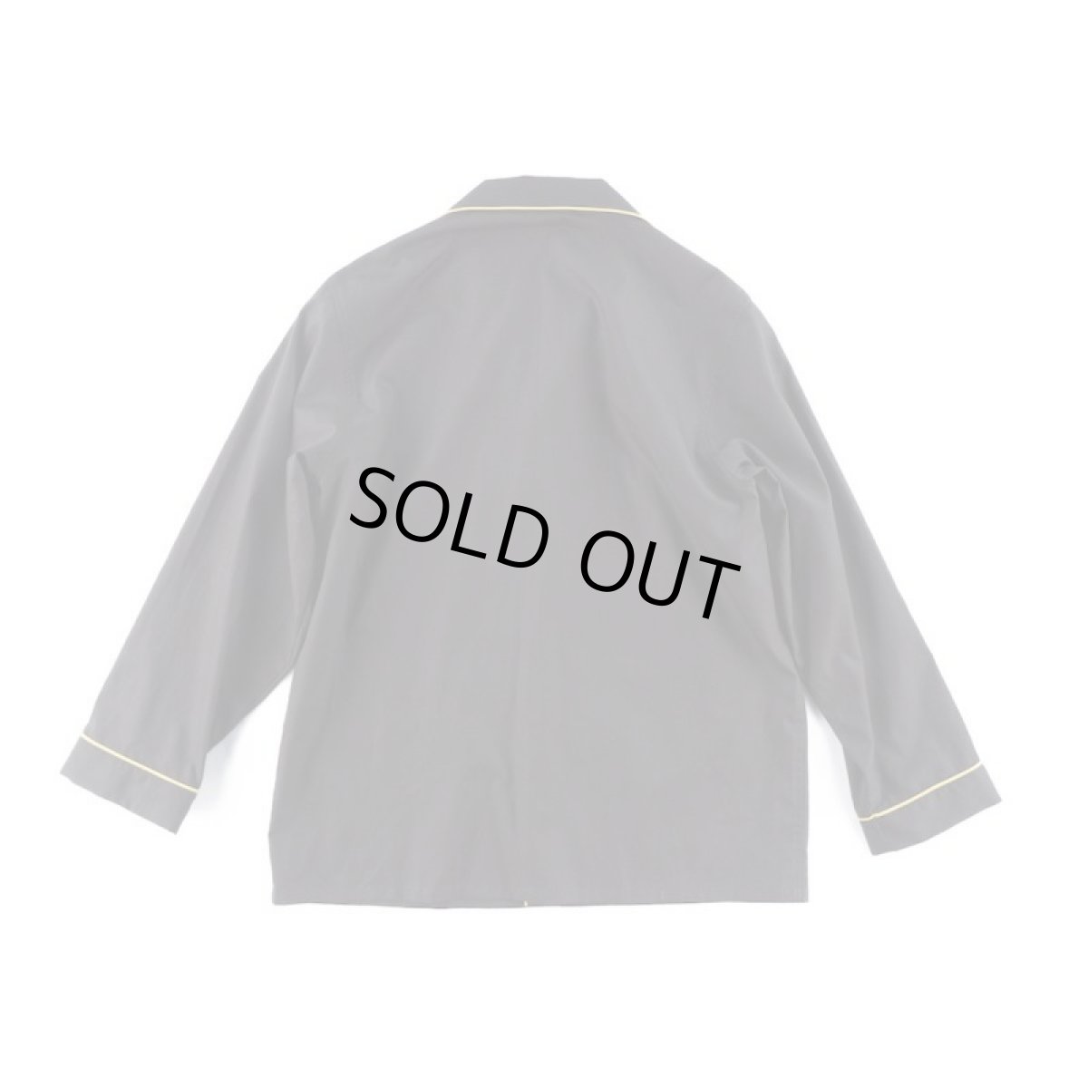 画像7: SOLID PAJAMA SHIRTS DARK BROWN (7)