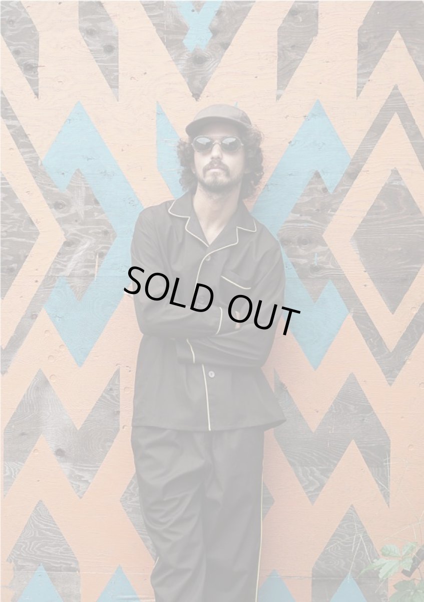 画像8: SOLID PAJAMA SHIRTS DARK BROWN (8)