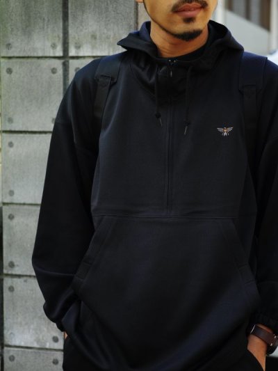 画像3: PULLOVER TRACK PARKA　BLACK