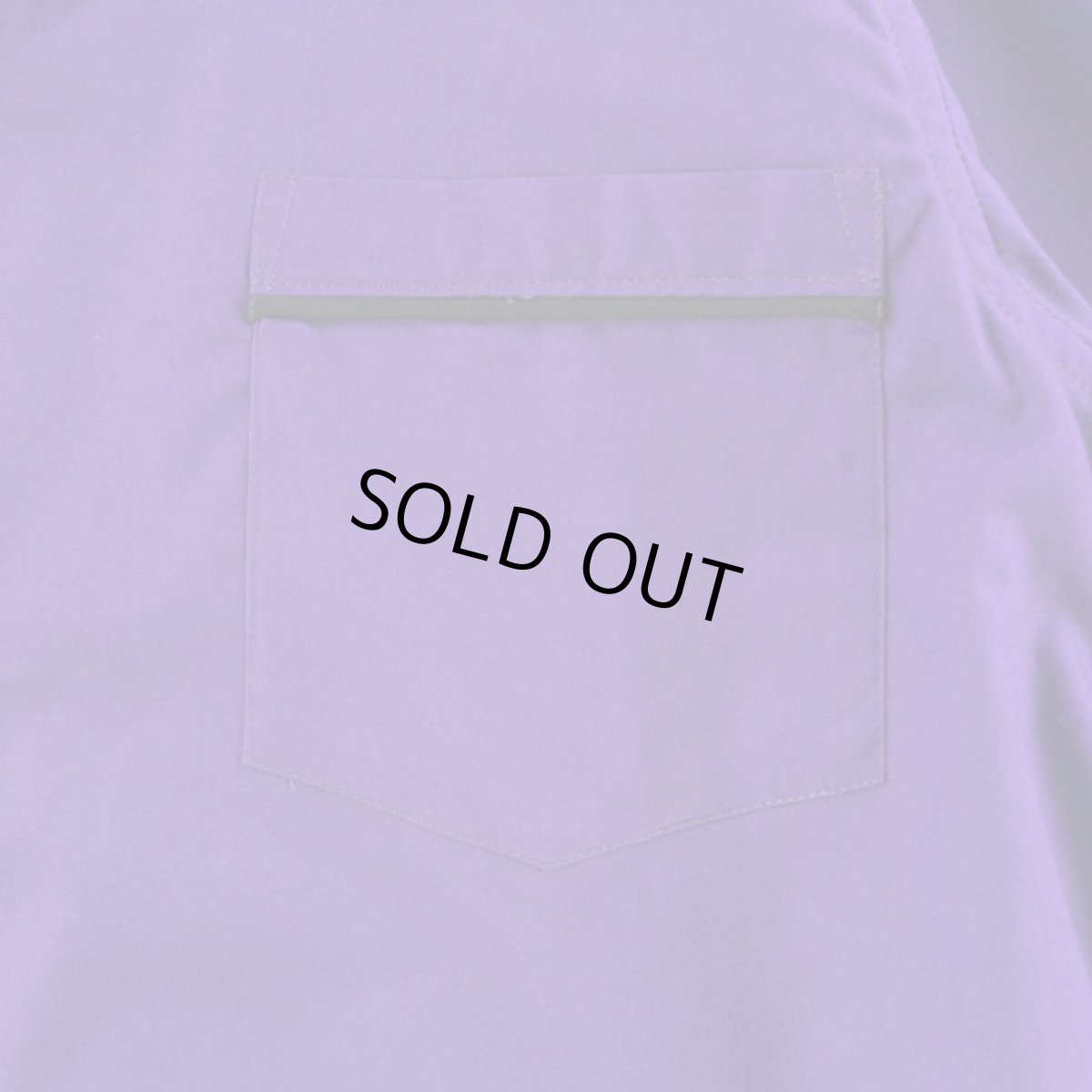 画像4: SOLID PAJAMA SHIRTS PURPLE (4)