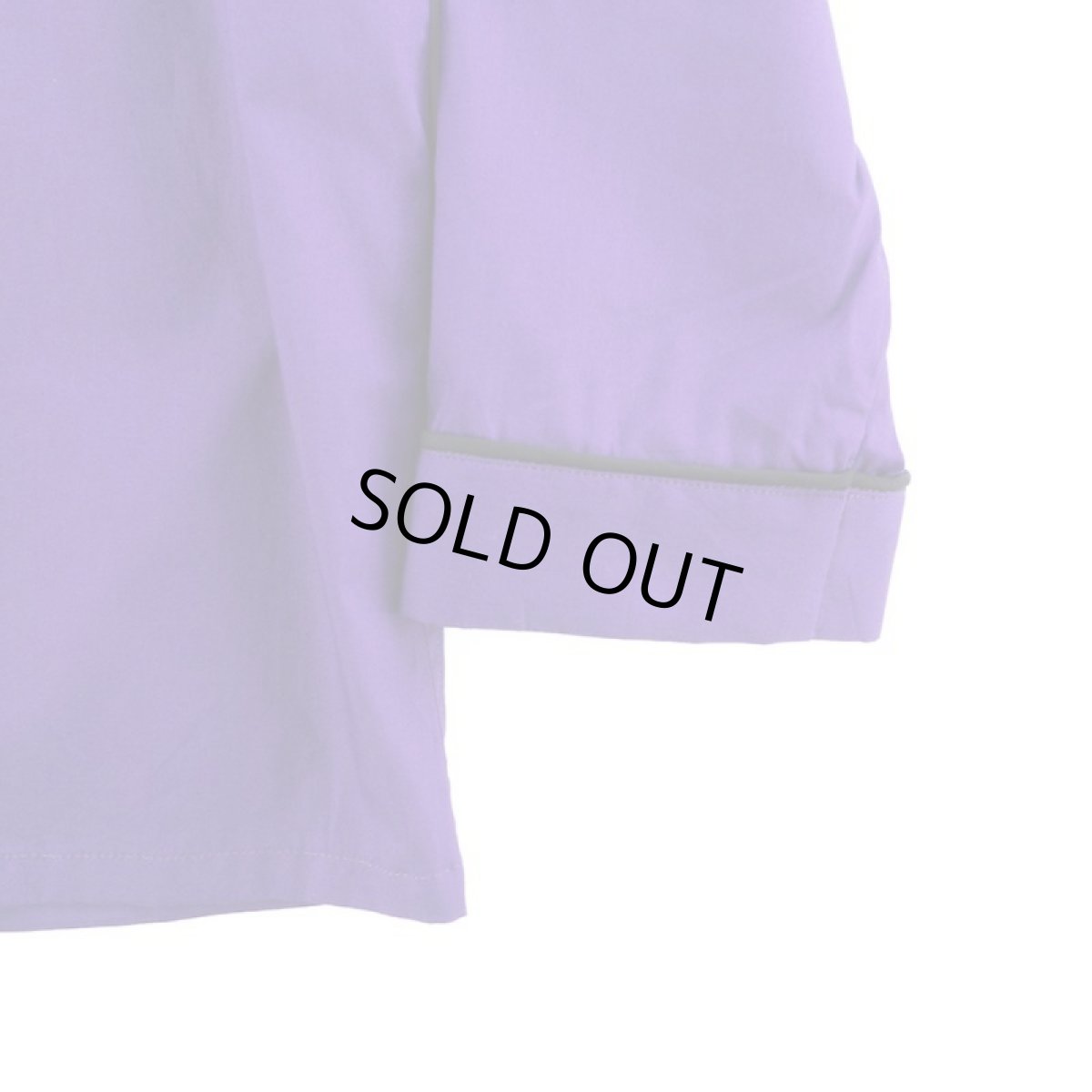 画像6: SOLID PAJAMA SHIRTS PURPLE (6)